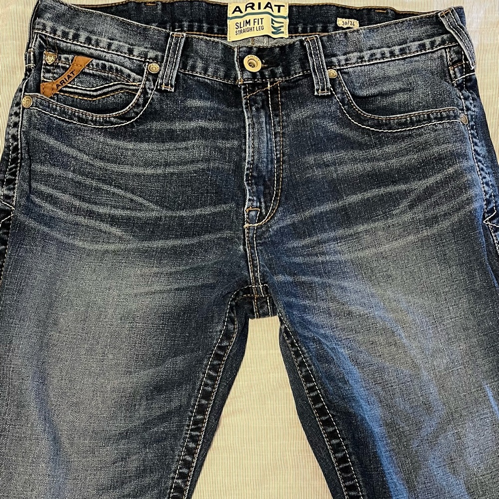 Men’s ARIAT M7 Slim Fit Straight Leg Jeans